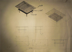 ontwerptekeningen salontafel