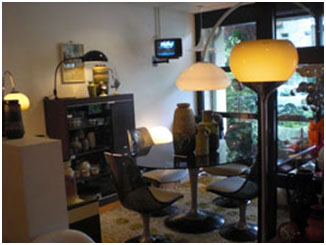 Retro interieur van Funkystuff Design