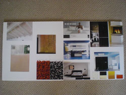 Moodboard voor het appartement