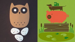 Bee-Things.com met tertiaire kleuren