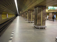 Metrostation Mustek in Praag