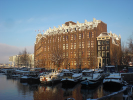 Amsterdam Amrath Hotel van de achterkant